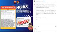 Beredar Kabar Jasa Pembuatan SIM Smart Online, Polisi: HOAX!