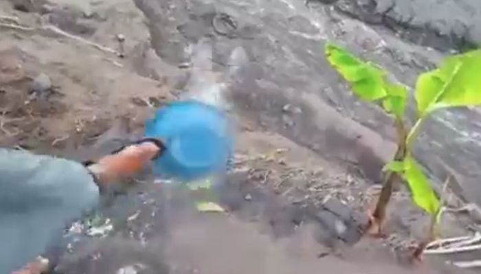 Viral Video Tendang Sesajen di Lokasi Erupsi Gunung Semeru, Banjir Komentar Warganet 