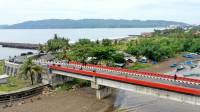 Jembatan Merah yang Sedang Hit di Pangandaran Diresmikan Ridwan Kamil