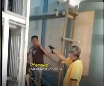 Viral, Pria Todongkan Pistol ke Pekerja Bangunan, Polisi: Sudah Ditetapkan Tersangka