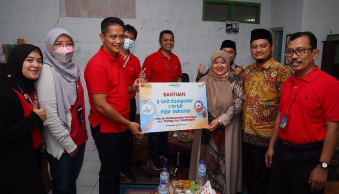 Telkom Regional 3 Dukung Pembelajaran Digital di Tasikmalaya