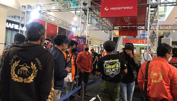  Respiro Kembali Ramaikan Gelaran Bandung Helmet Exhibition