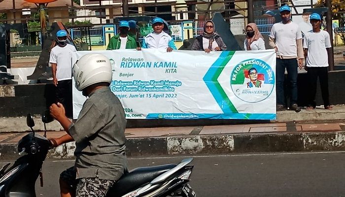 Relawan RidwanKamilKita Banjar Gelar Deklarasi Dukung Kang Emil di Pilres 2024