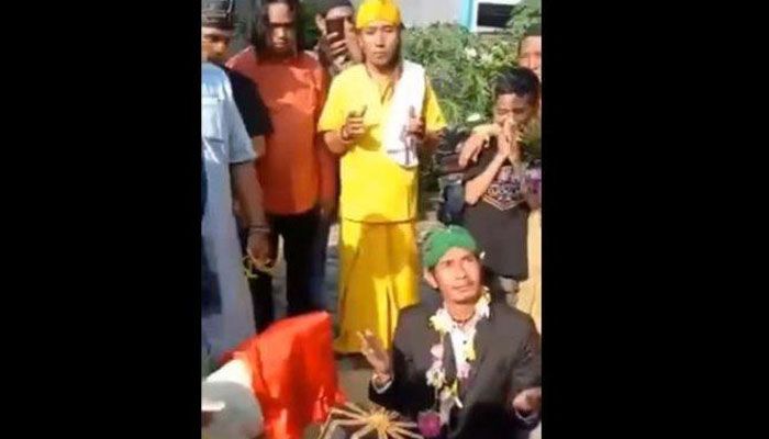 Viral Pernikahan Manusia dengan Kambing Betina di Gresik Berujung Dilaporkan Polisi