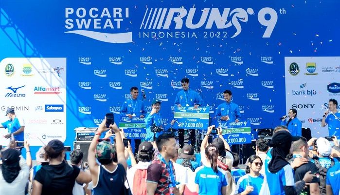 Bank Bjb Dorong Gaya Hidup Sehat lewat Ajang Pocari Sweat Run Indonesia 2022