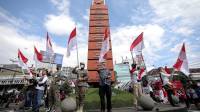 3 Menit untuk Indonesia di Kota Bandung Berjalan Khidmat Diikuti Ribuan Warga