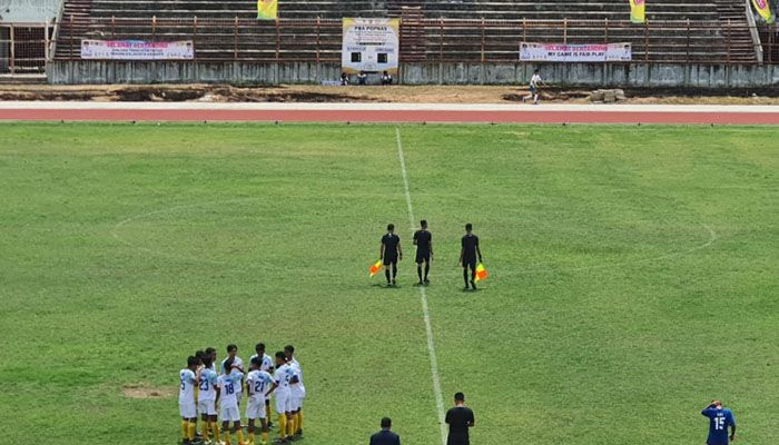 Cabor Sepak Bola Pra POPNAS Zona II Lampung Digelar Tanpa Penonton, Ini Penyebabnya