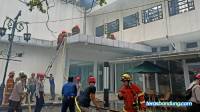 Polisi Amankan Mandor Proyek Terkait Kebakaran Gedung Bappelitbang Balai Kota Bandung 