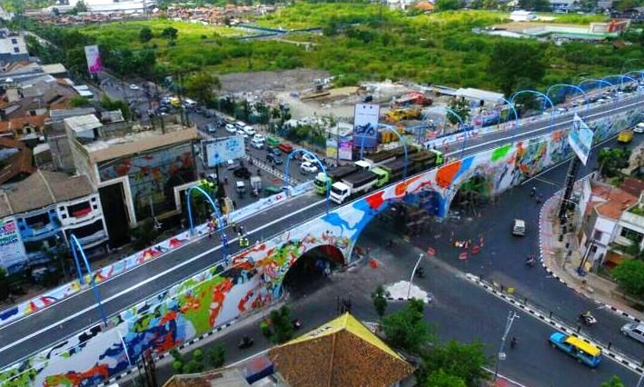 Fly Over Pelangi di Bandung Berubah Nama Jadi Jaksa Agung R Seoprapto