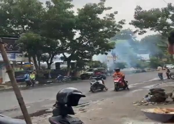 Ledakan Hebat Terjadi di Polsek Astanaanyar Bandung, Diduga Bom Bunuh Diri