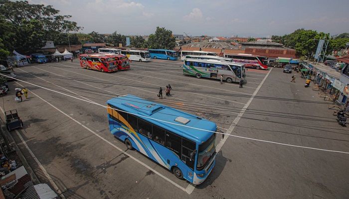 Sebanyak 10.196 Pemudik Kembali ke Kota Bandung lewat Terminal Cicaheum