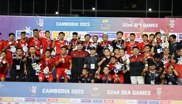 Raih Emas Sepak Bola SEA Games, Timnas U-22 akan Diarak dari GBK Menuju Bundaran HI