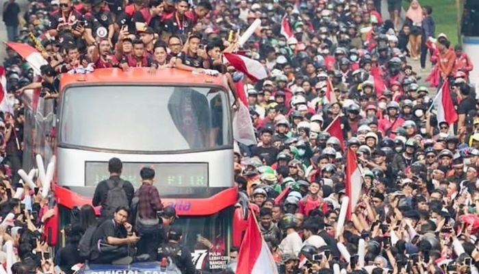 Masyarakat Antusias Sambut Pawai Atlet Indonesia, Polisi Amankan 3 Orang Diduga Pencopet 