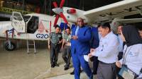Kunjungi Fasilitas PT DI, Menhan Congo Tinjau Pesawat N219