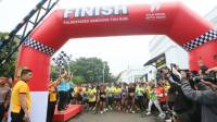 Polri, TNI dan Masyarakat Bersatu dalam Polrestabes Bandung Fun Run 2023