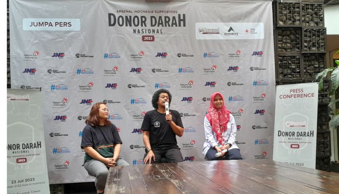 Tujuh Toko Eiger Jadi Lokasi Donor Darah Serentak Arsenal Indonesia Supporters