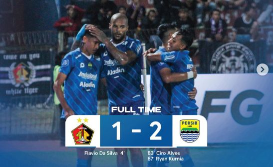 VIDEO Highlights Persik Kediri VS Persib Bandung, BRI Liga 1 2023/2024