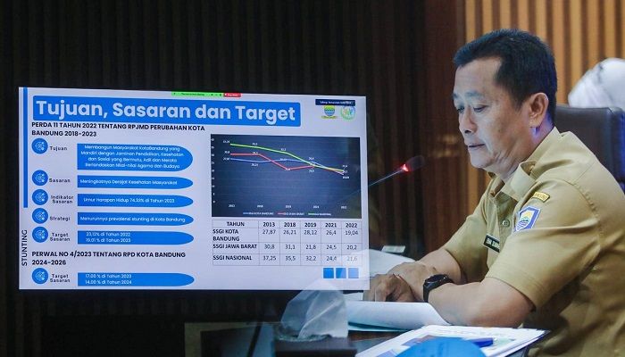 Tekan Angka Stunting Hingga 7 Persen, Pemkot Bandung Kolaborasi Pentahelix Mendapat Apresiasi 