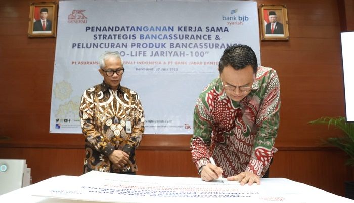 Luncurkan Pro-Life Jariyah-100, Bjb Syariah Gandeng Generali Indonesia Bidik Pasar Asuransi Syariah