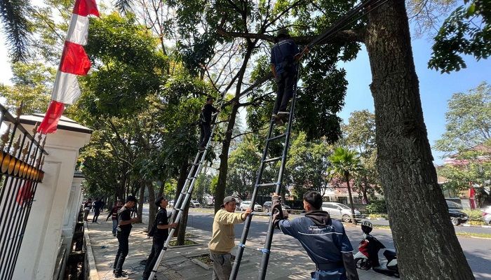 Demi Keselamatan dan Estetika, BUMN dan Pengusaha Dukung Pembenahan Kabel di Kota Bandung