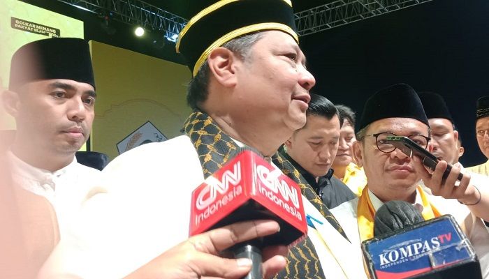 Namanya Masuk Bursa Cawapres Prabowo, Airlangga: Kita Urun Rembuk Dulu