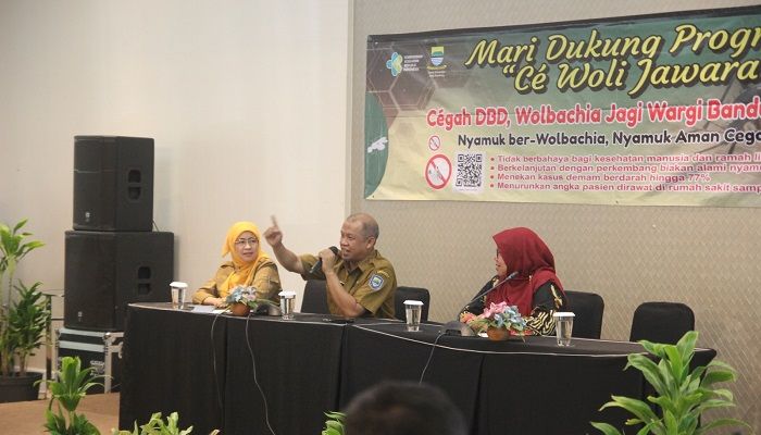 Dinas Kesehatan Kota Bandung Perkuat Upaya Pencegahan DBD Lewat Wolbachia 