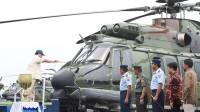 PTDI Serahkan 8 Unit Helikopter H225M ke Kementerian Pertahanan untuk TNI AU