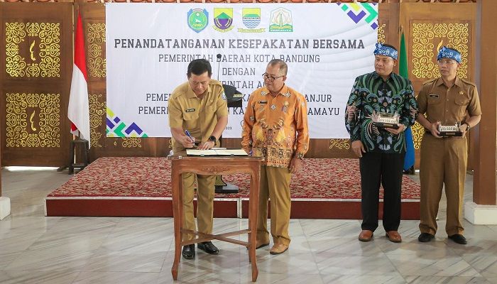 Pemkot Bandung Jalin Kerja Sama dengan Tiga Daerah terkait Pelayanan Publik Hingga Pengendalian Inflasi 