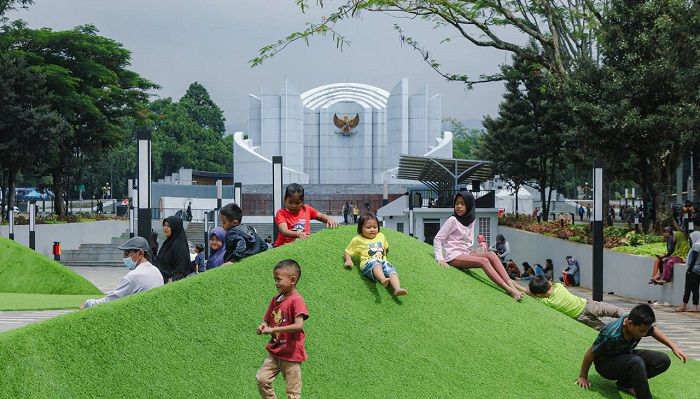 Kawasan Monju di Kota Bandung Kini Dibuka untuk Umum