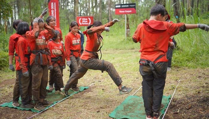 PB Djarum Gelar Outbound 2024, Cetak Pebulutangkis Bermental Juara