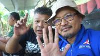 Kang Kur Caleg DPRD Dapil 3 KBB, Gelar Mancing Bareng Bobotoh di Cihanjuang