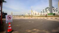 Lurah Cimincrang Tata 120 PKL di Kawasan Masjid Al Jabbar
