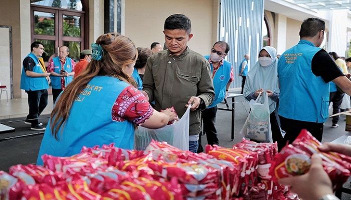 Bazar Murah Ramadan, 'Masyarakat Tionghoa Peduli' Sebar 10.000 Paket Sembako 