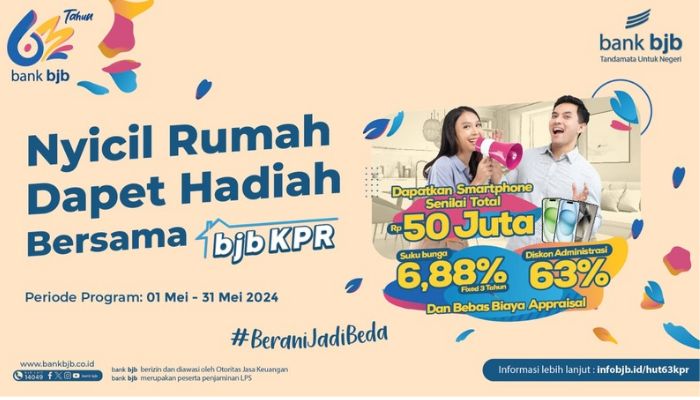 Yuk, Ajukan KPR di bank bjb, Suku Bunga Murah Berlimpah Hadiah