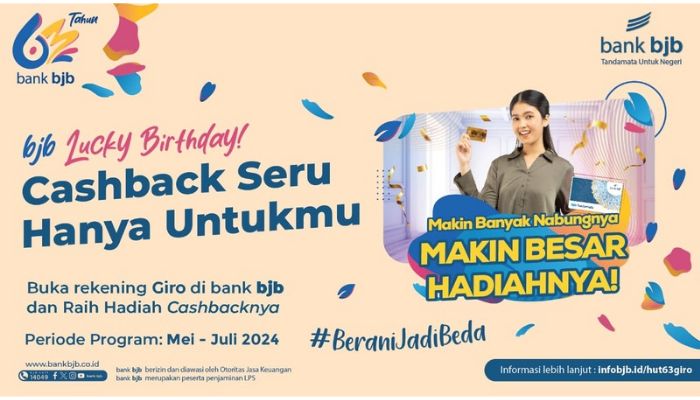 Beli Produk Giro bank bjb Bisa Dapat Cashback Ratusan Ribu Hingga Jutaan