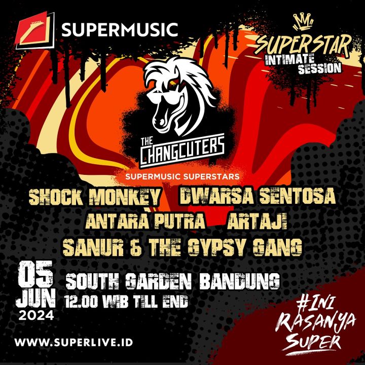 Main di Kota Sendiri, The Changcuters Janjikan Aksi Seru di Supermusic Superstar Intimate  Session Bandung
