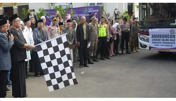 Lepas Calon Jemaah Haji, Bupati Tasikmalaya Tekankan Pelayanan