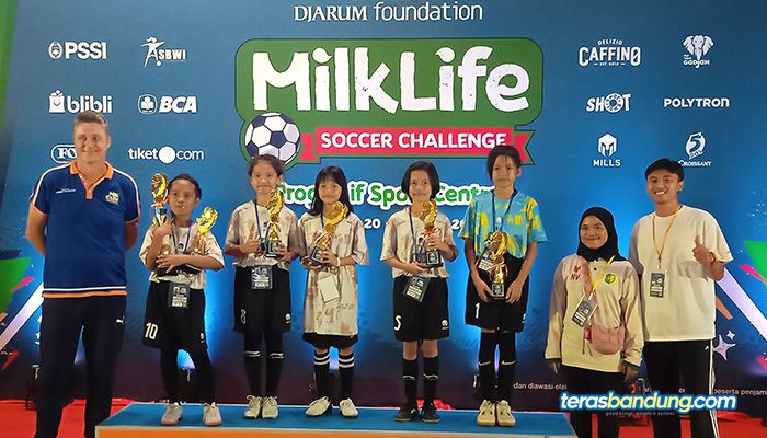 Bangkitkan Sepakbola Putri, 538 Siswi dari 22 SD Ikuti MilkLife Soccer Challenge-Bandung Series 1