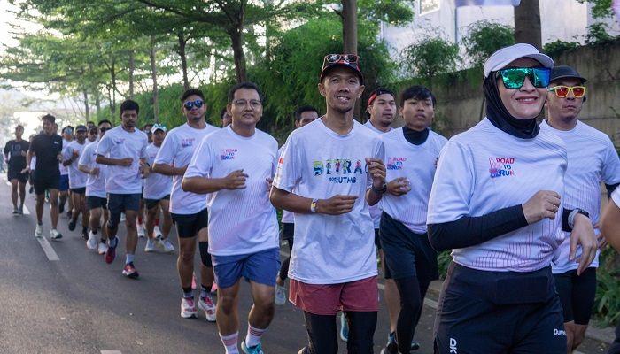 Telkom Gelar Road to Digiland Run 2024 di Bandung, Diikuti Berbagai Komunitas