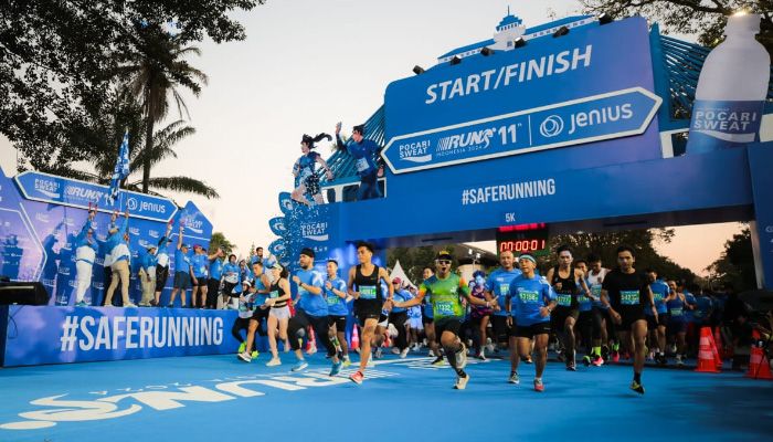 Pocari Sweat Run 2024, Pj Wali Kota Semangati Para Pelari 