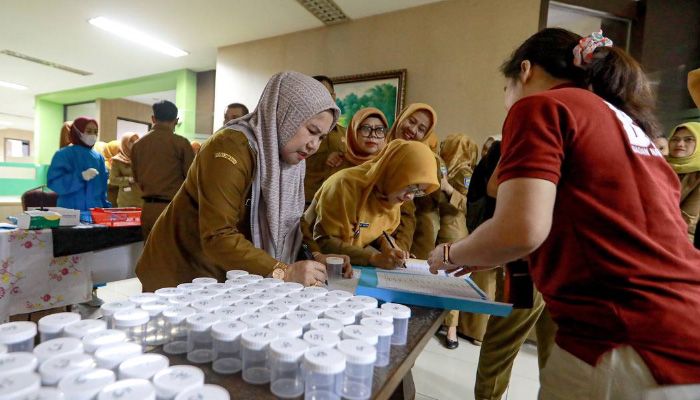 537 ASN Pemkot Bandung Jalani Tes Urine