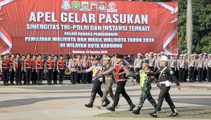 Begini Kesiapan Kota Bandung Dalam Pengamanan Pilkada Serentak 2024