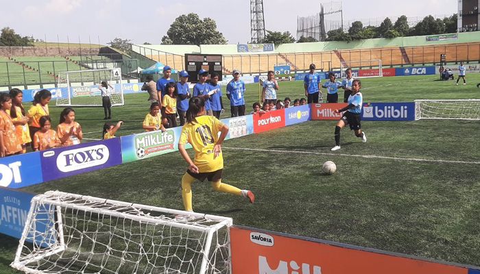 MilkLife Soccer Challange-Bandung Series 2, Peserta Membludak Talenta Baru Bermunculan 