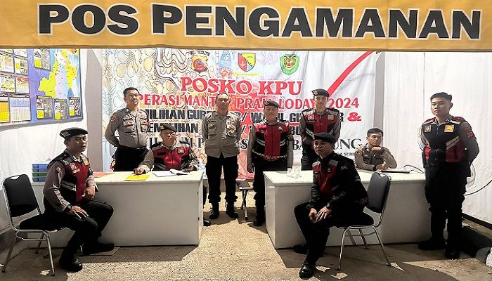 Jelang Pilkada, Polresta Bandung Tingkatkan Patroli di Sejumlah Objek Penting