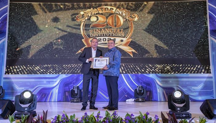 bank bjb Raih Penghargaan Top 20 Financial Institution 2024 dari The Finance