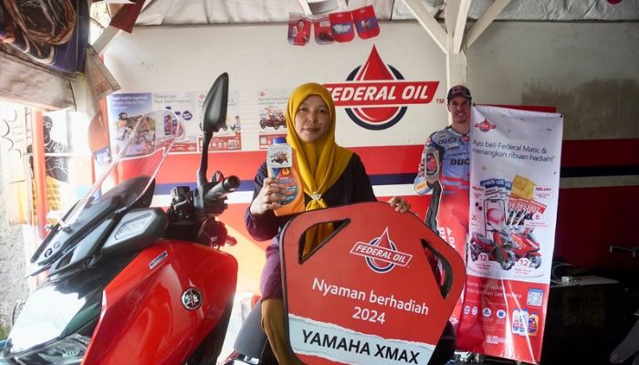 Federal Oil Serahkan Beragam Hadiah di Program Nyaman Berhadiah 2024