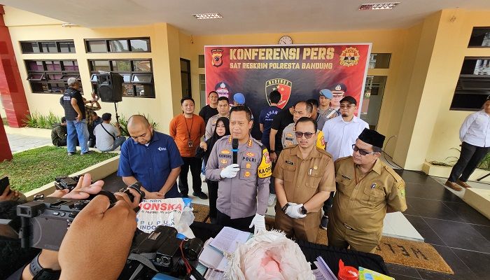 Polresta Bandung Gagalkan Penyelewengan Pupuk Bersubsidi