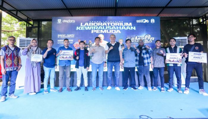 Dispora Resmi Luncurkan Laboratorium Kewirausahaan Pemuda Kota Bandung