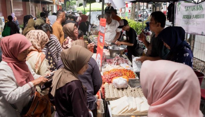 Warga Sambut Antusias Gerakan Pangan Murah, Berikut Daftar Harganya