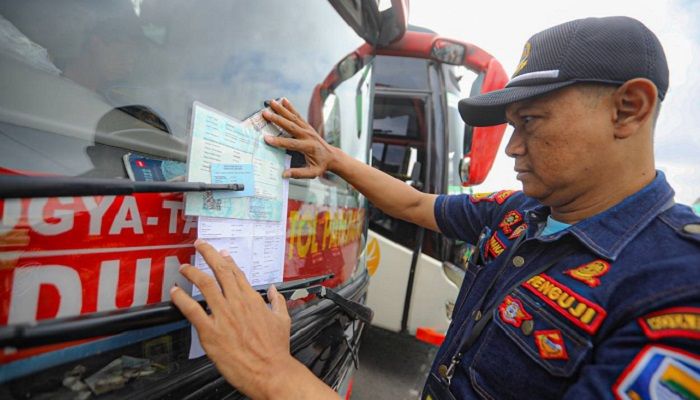 Pastikan Kendaraan Laik Jalan, Dishub Gelar Ramp Check di Terminal Cicaheum